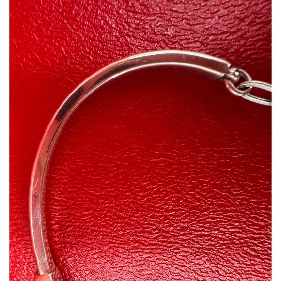 Brighton Mingle Bar Silver Tone Mingle Motif Scrolls Slender Bracelet NWT - Picture 5 of 10